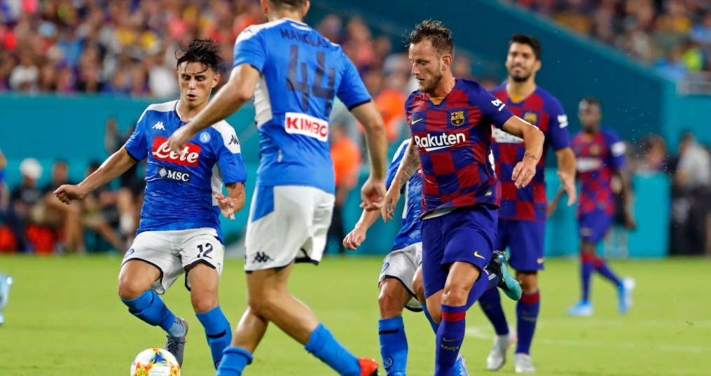 Champions League Barcelona vs Napoli